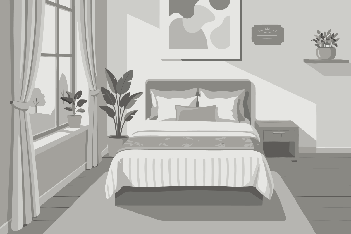 Premium Kamer met Queensize Bed en Balkon - Uitzicht op de Stad